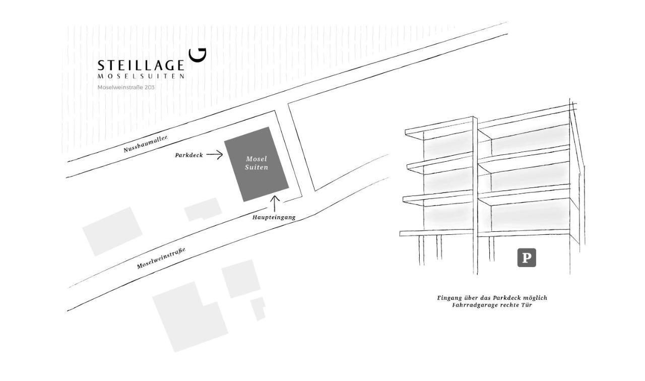 Steillage - Design Moselsuiten Mit Panoramablick Und Spa Brauneberg Εξωτερικό φωτογραφία